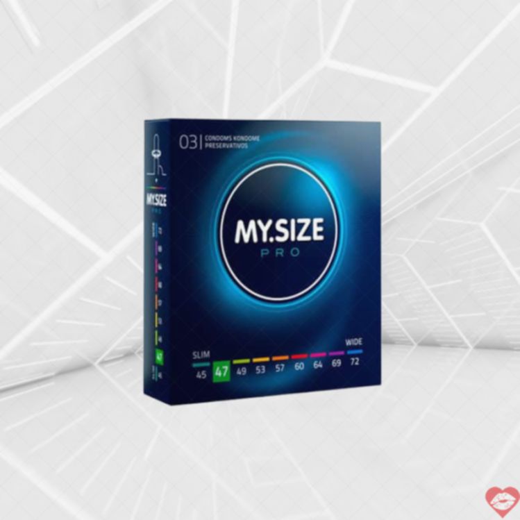 MY.SIZE PRO 47 Bao Mỏng 16cm Vừa Vặn Cực Sướng Đức 