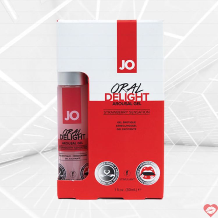  Nhập sỉ JO Oral Delight Strawberry Gel Làm Mát Dâu  hàng mới về 