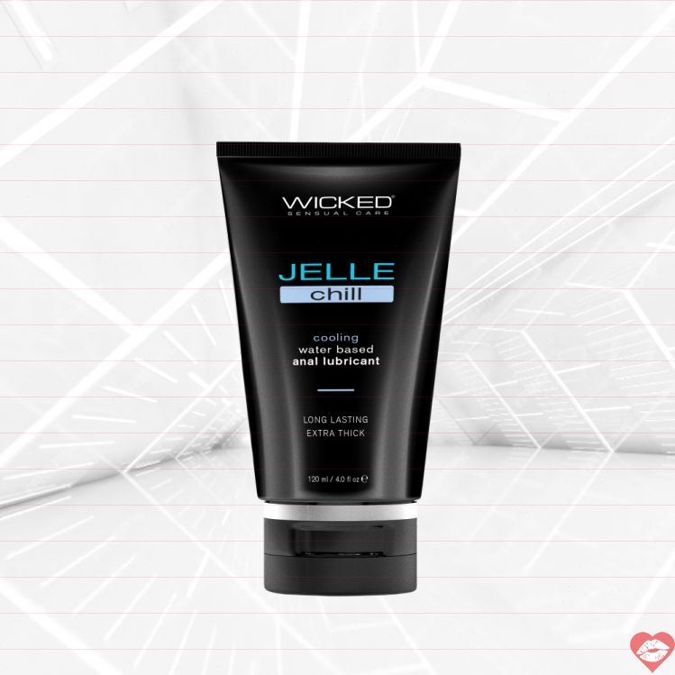 Gel Wicked Jelle Chill 4oz Lạnh Hậu Môn Siêu Mượt Trơn Tru 
