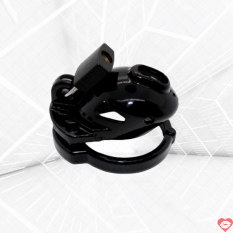 Vice Chastity Lock Đen Mini Locked in Lust chặt khít 