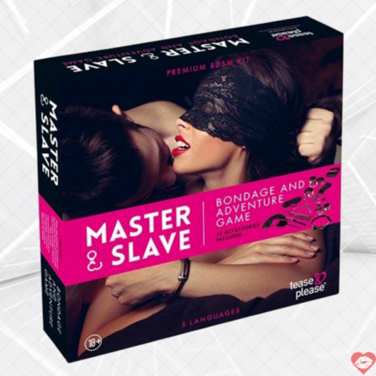 Tease&Please Master Slave Bondage Hồng BDSM 