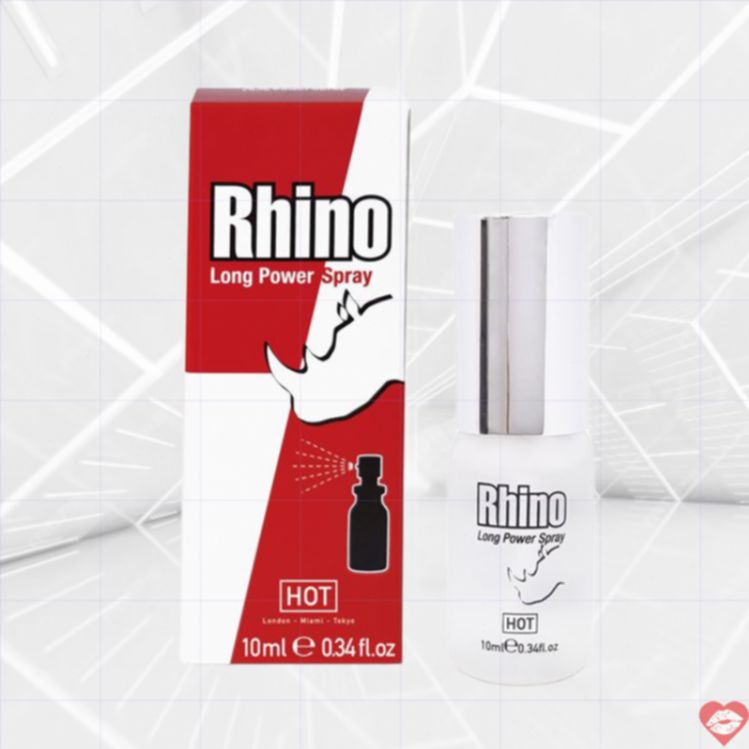 Hot Rhino Xịt Kích Dục 10ml Tăng Cường Hiệu Suất Đàn Ông 