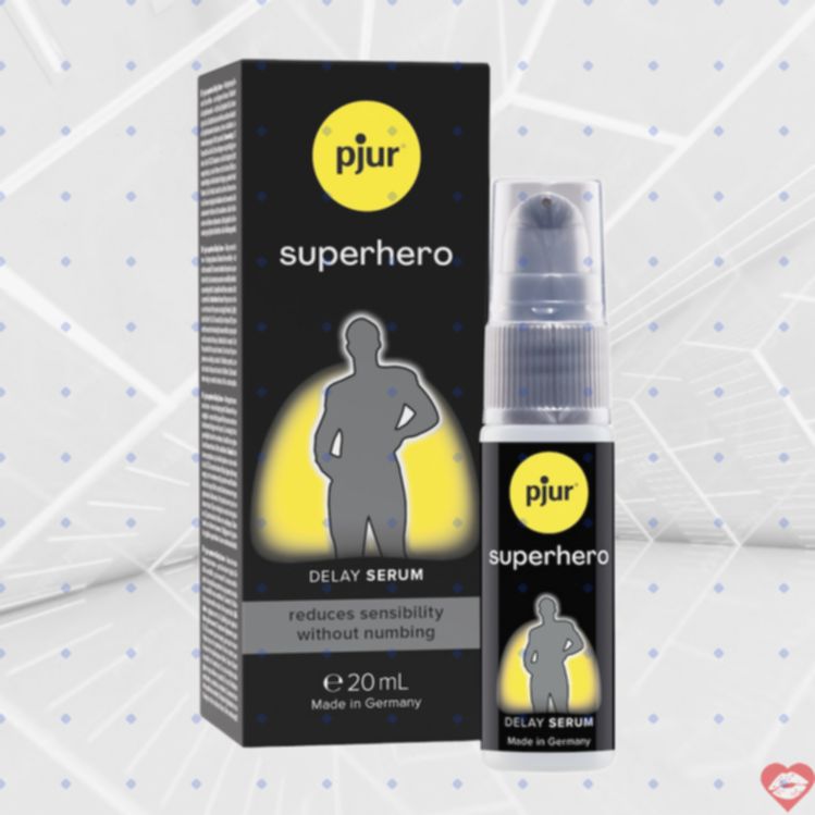 Pjur Superhero Gel Vigor 20ml Tăng Phong Độ Nam Siêu Hùng 