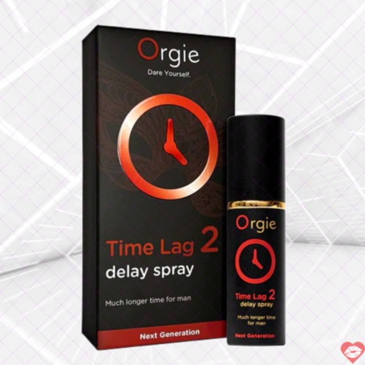 Xịt Trì Hoãn Orgie Time Lag 2 10ml Kéo Dài Gấp Đôi 