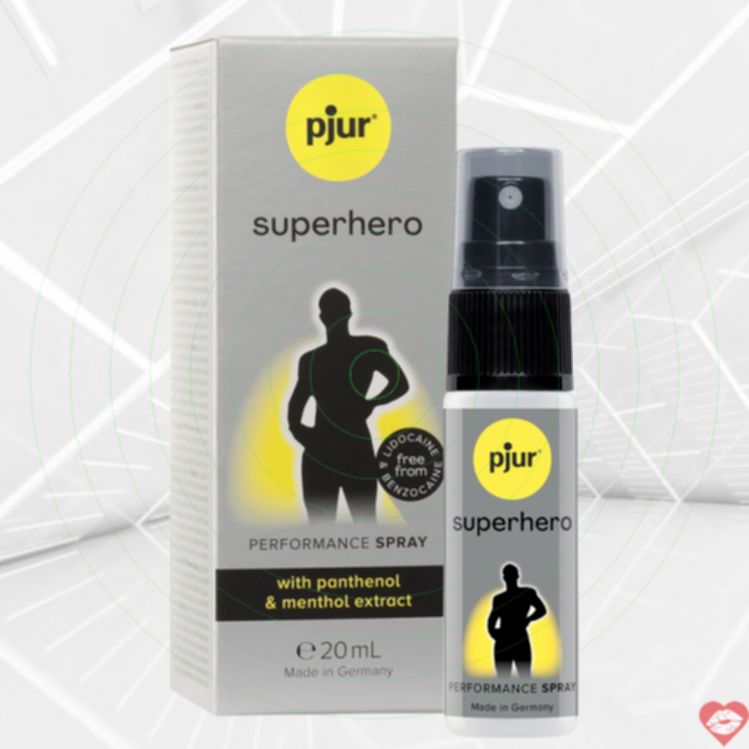 Pjur Superhero xịt delay 20ml dài lâu không đau 