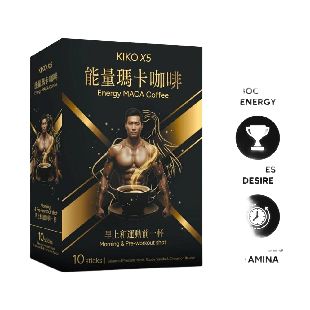 KIKO Maca Cà Phê 10 Gói Tăng Năng Lượng Bền Vững 