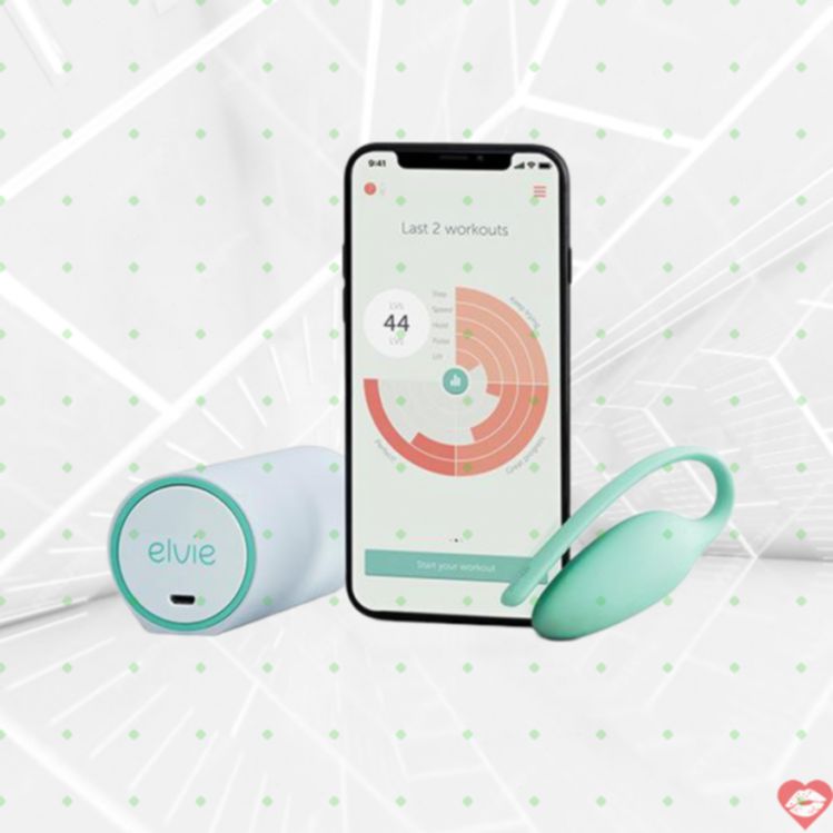 Elvie Kegel Trainer Thông Minh Tập Sàn Chậu Dễ Dàng Hiệu Quả 