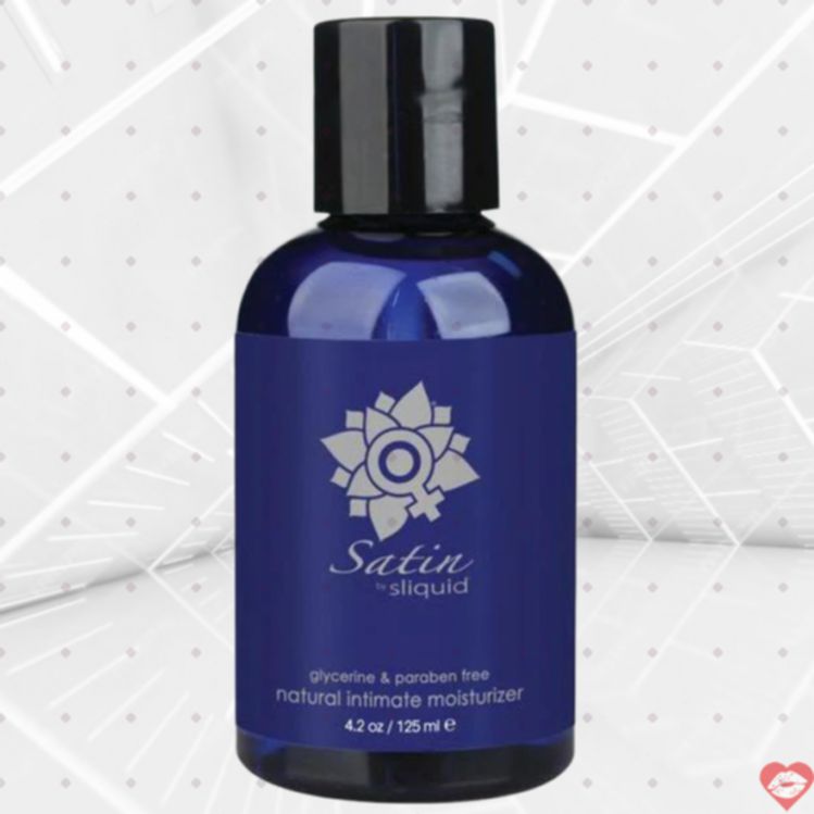 Sliquid Satin Lube 4.2oz, Tự Nhiên Dưỡng Ẩm! 