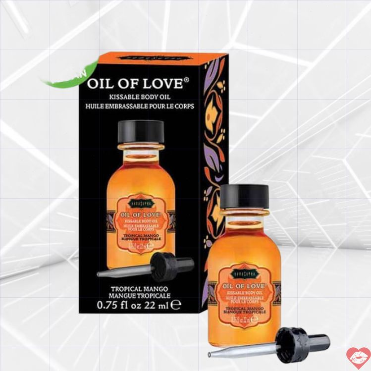 KamaSutra Oil Mango Nhiệt 22ml Ấm Nóng Ngọt Ngào Kích Thích 