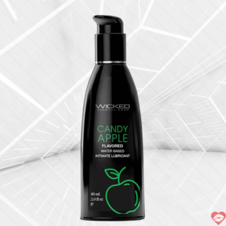 Wicked Aqua Oral Lube Caramel Apple 60ml Ngọt