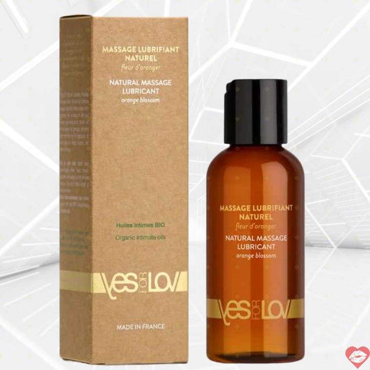 YESforLOV Dầu Cam Organic 100ml Massage Hot Thư Giãn