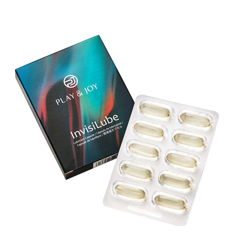 Gel Bôi Trơn Dạng Viên Play & Joy Hộp 10V Con Nhộng Tan Nhanh An Toàn Kín Đáo Cao Cấp 