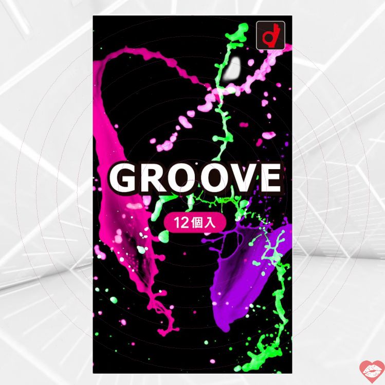 Okamoto Groove 12pcs Cao Su Mỏng An Toàn 