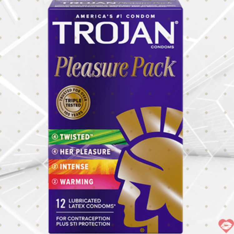 Trojan Combo 12 Cao Su Kích Thích Nóng Bỏng Đa 