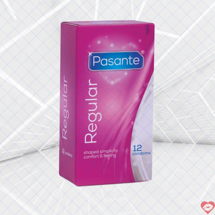 Pasante Condom Regular 12pcs Bảo Vệ Trơn Tru An Toàn 