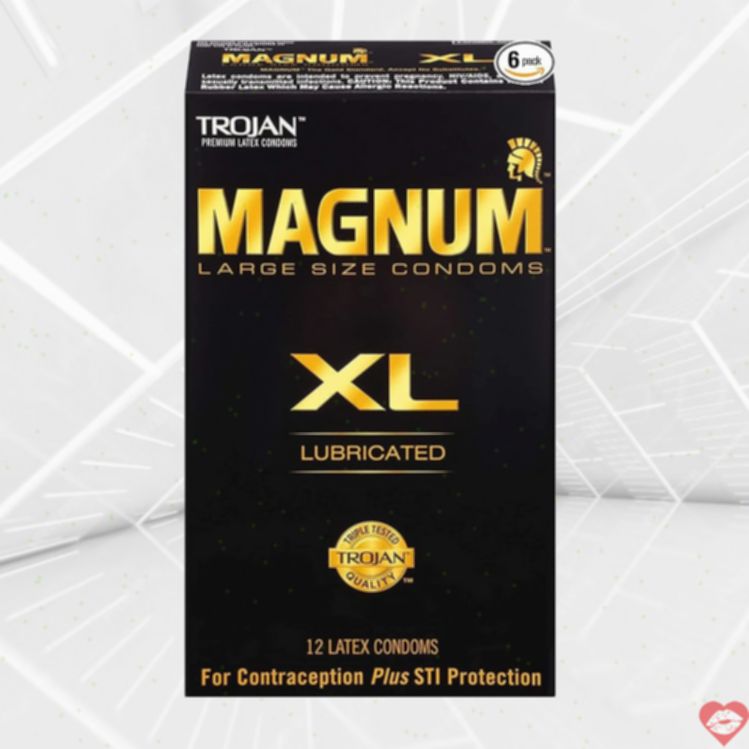 Bao Cao Su Trojan Magnum XL 64mm Lớn Thoải Mái 12c 