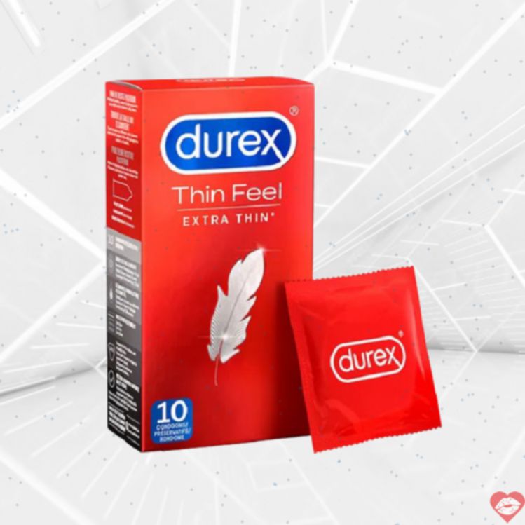 Durex Áo Mỏng Bóp Tịt 10 Viên