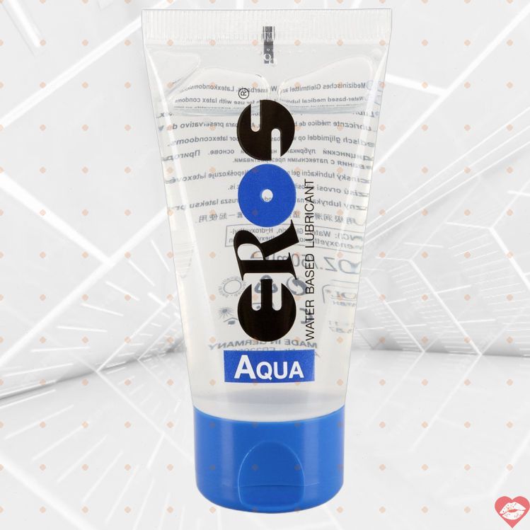 Eros Aqua Gel Bôi Trơn Nước 50ml Tự Nhiên Tiện Lợi Siêu Trơn 