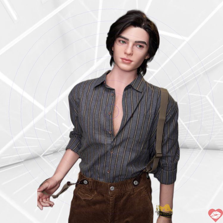 Lucas Búp Bê Nam 170cm Cơ Bắp Silicon Mềm Siêu 