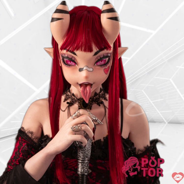 Climax Doll Meru 157cm Silicone Thật Halloween Quyến Rũ 