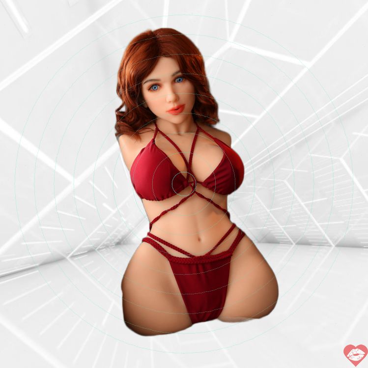 Female Love TPE Torso 20kg Âm Đạo Hậu Môn Siết Chặt