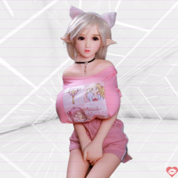 Candy Mèo Dâm 130cm TPE Mềm Bone Quyến Rũ 