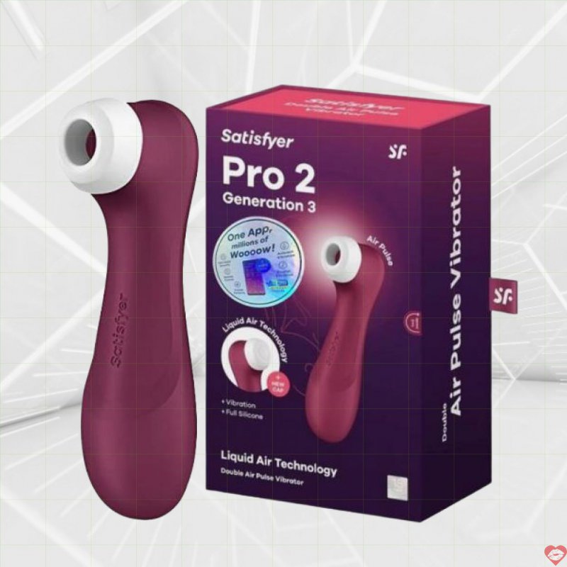 Máy Bú Mút Đa Chức Năng Satisfyer Pro2 Điều Khiển Xa Qua App 