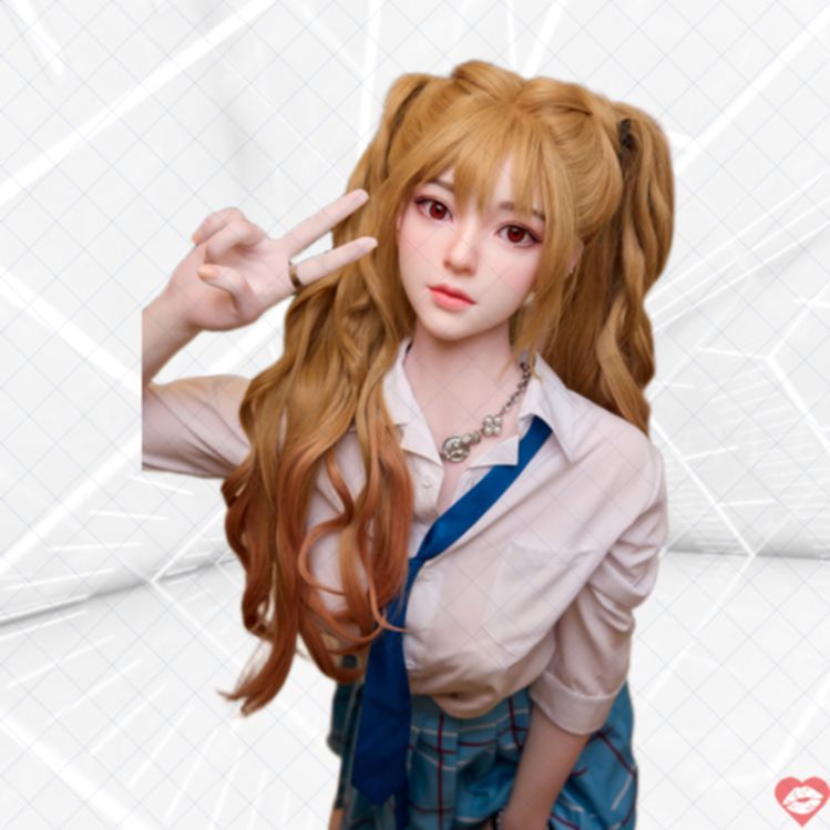 Eva Anime Silicone Doll 163cm Gầy Mịn Siêu Quyến 