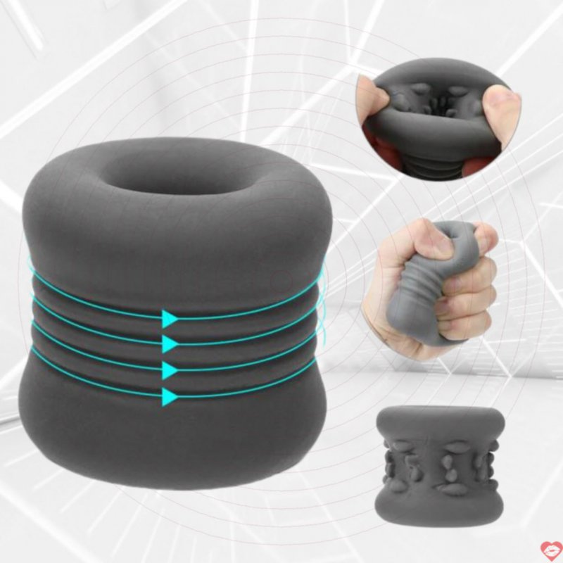 Ống silicon thủ dâm tự sướng gân gai giúp kéo dài thời gian quan hệ 