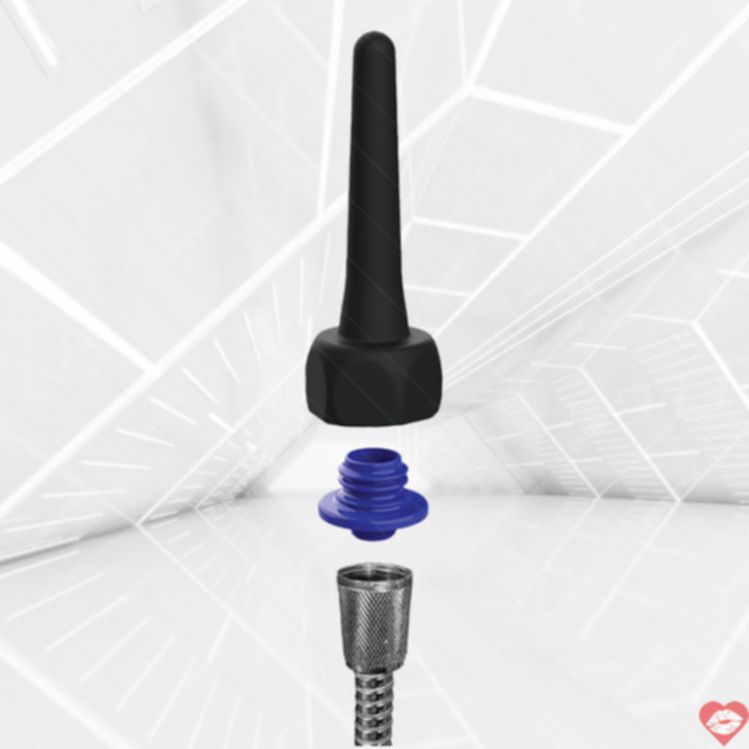 Demon Kat Enema 2in1 Silicone, Làm Sạch Nhanh An Toàn! 