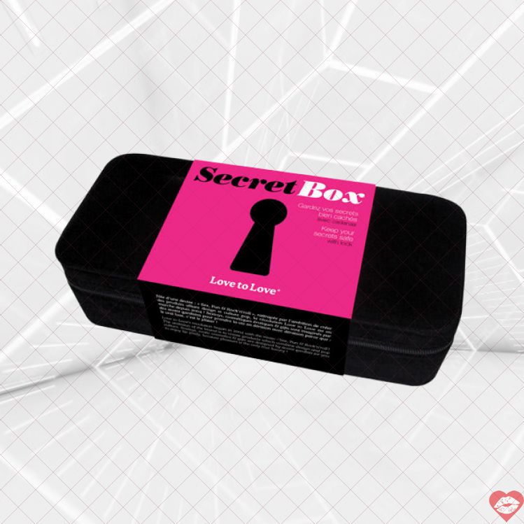 Hộp lưu trữ Love to Love Secret Box nhung sang trọng 