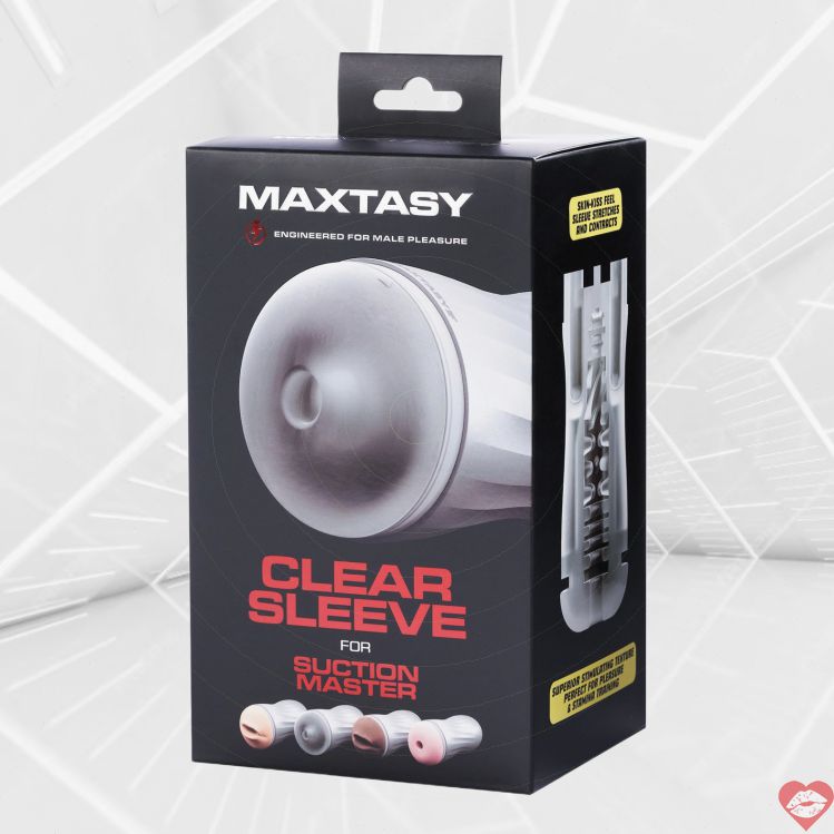 Maxtasy Suction Lót Tay Áo Mềm Nâng Tầm Khoái Lạc 
