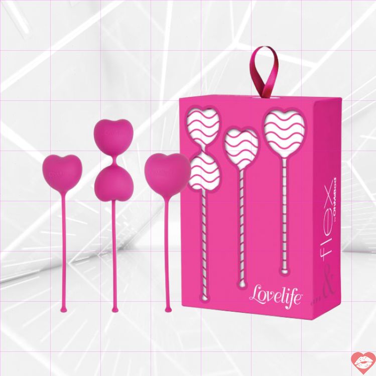 OhMiBod Flex Kegel 3 Miếng Tập PC Siêu Vui Hiệu Quả 