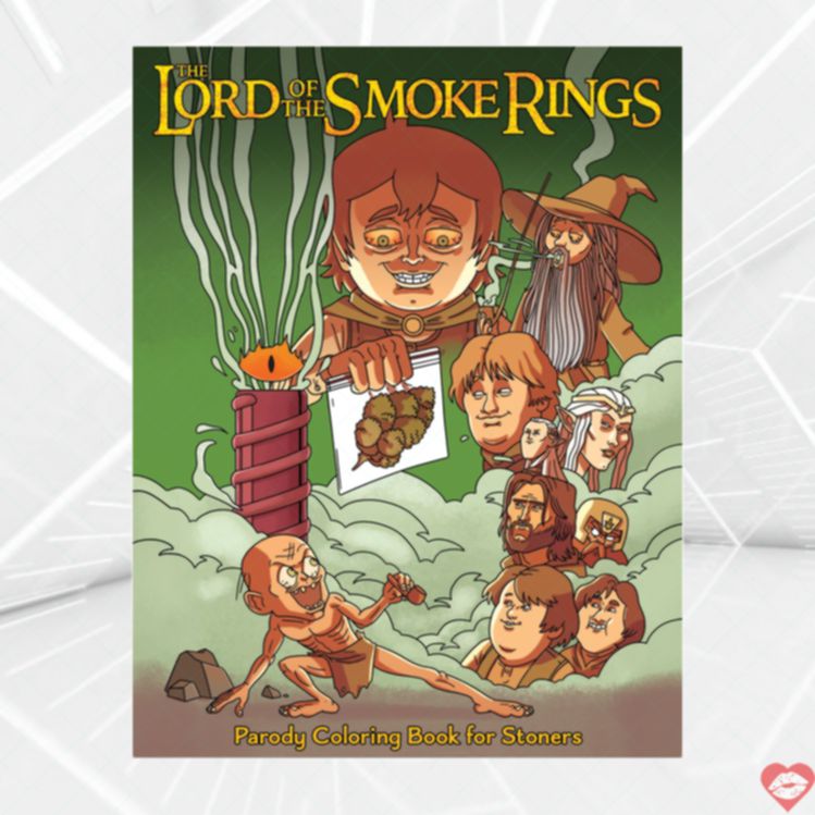 Sách Tô Màu Smoke Rings Lord Parody Chill Hài 
