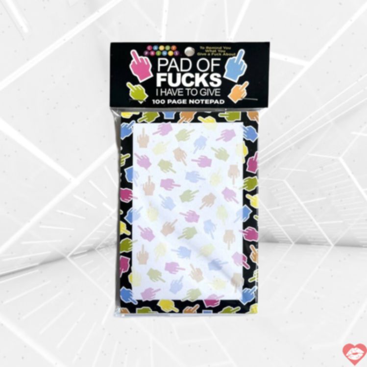 Ghi Chú Trung Chỉ Fucks Notepad Hài Hước Vui Nhộn Độc Đáo 