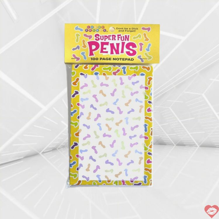 Super Fun Penis Notepad – Ghi Chú Dương Vật Vui Nhộn 
