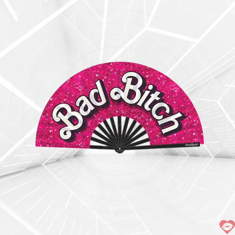 Quạt Bad Bitch Wood Rocket Sassy Gợi Cảm Nóng Bỏng 
