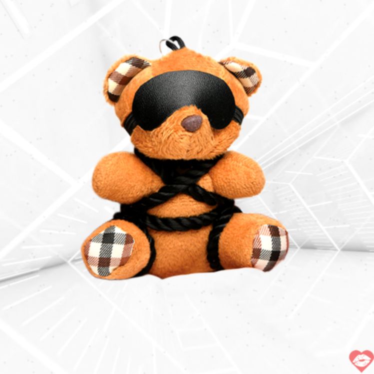 Keychain Teddy Bear Bound BDSM Dễ Thương Táo Bạo 