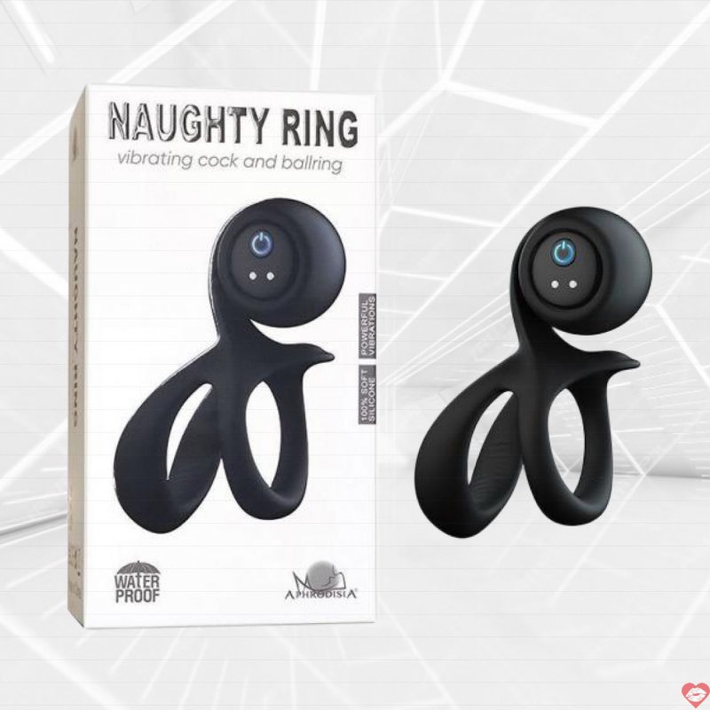 Vòng rung Naughty Ring tăng khoái cảm cặp đôi siêu bền 