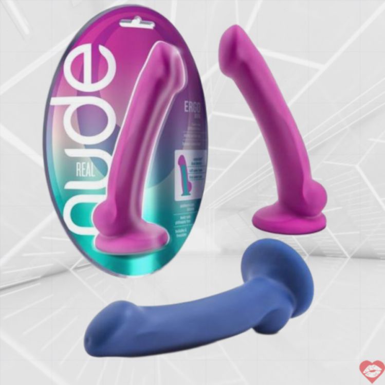 Mini Ergo Blush Nude Silicone Mềm Thực Tế Đam Mê 