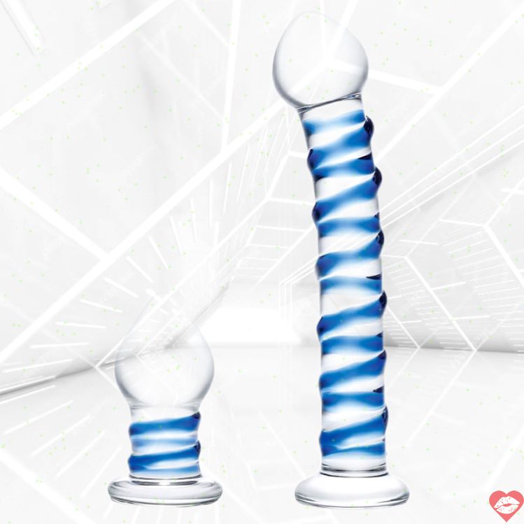Bộ Glas Thủy Tinh Kích Thích Đôi Siêu Mịn Trơn Tru 