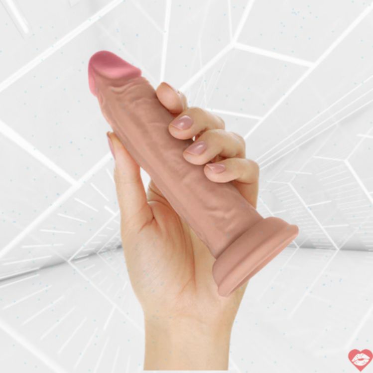 Siêu Dildo FLEXISKIN J Đôi Lớp Thực Tế Đỉnh Cao 
