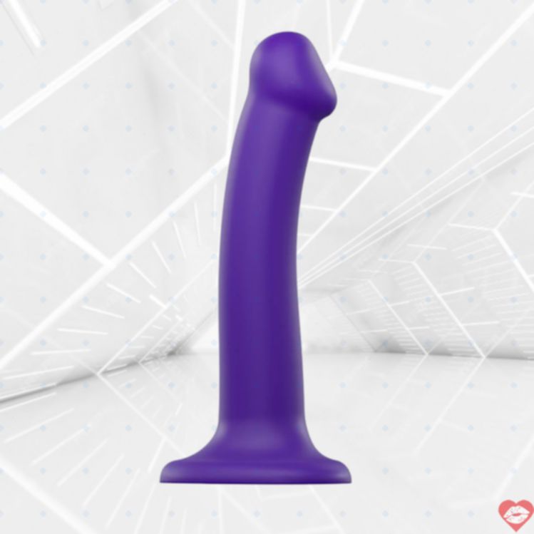 Strap-on Dildo Cong Uốn Strap-on-Me Mềm Siêu Thỏa 