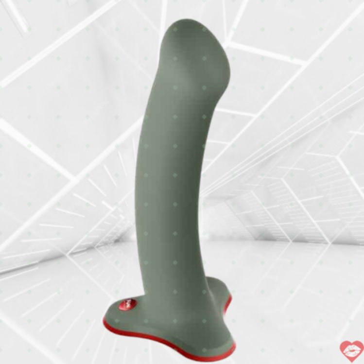 Fun Factory Magnum dildo xanh 18cm trừu tượng mạnh mẽ 