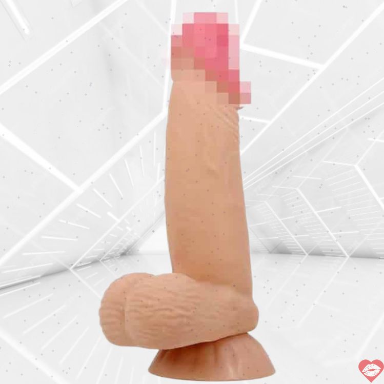 Baile Sliding Skin Dildo 19.4cm Da Trượt Thật
