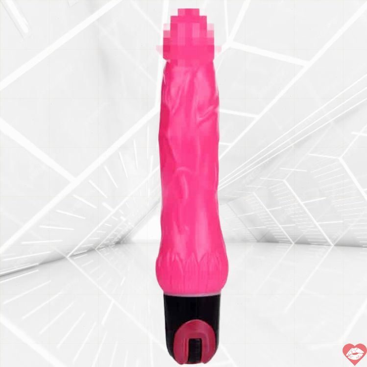 Baile Vibrator Thực Tế Hồng 24cm Đường 3.9cm