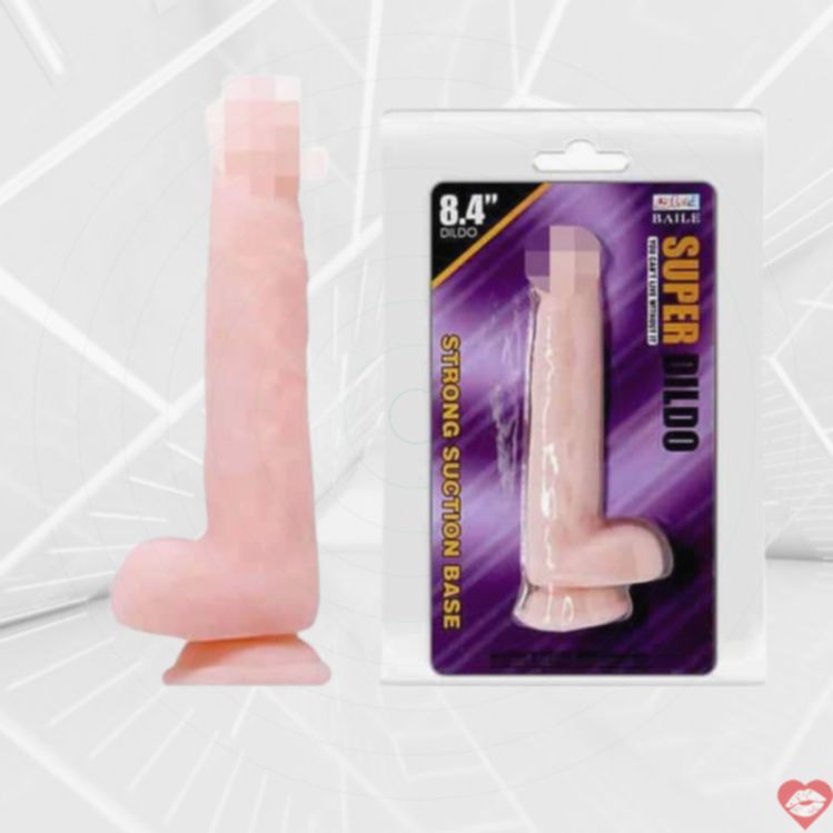 Baile Super Dildo 22cm Da Người Bám Mạnh