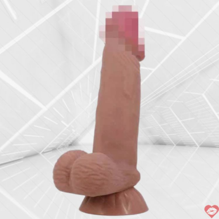 Baile Sliding Skin dildo 19cm da trượt thực tế