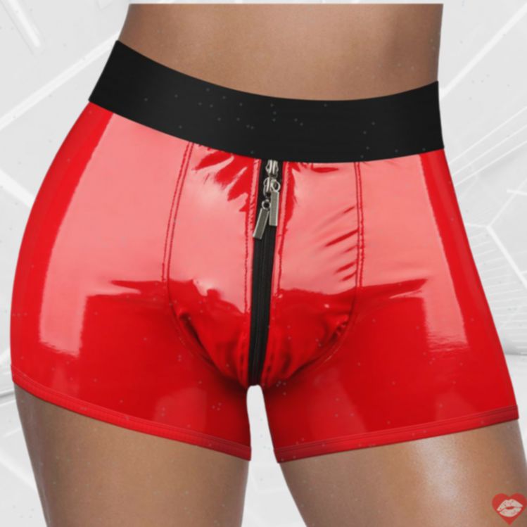 Lovetoy Quần Đùi Đeo S/M Đỏ Thoải Mái Dài Hạn