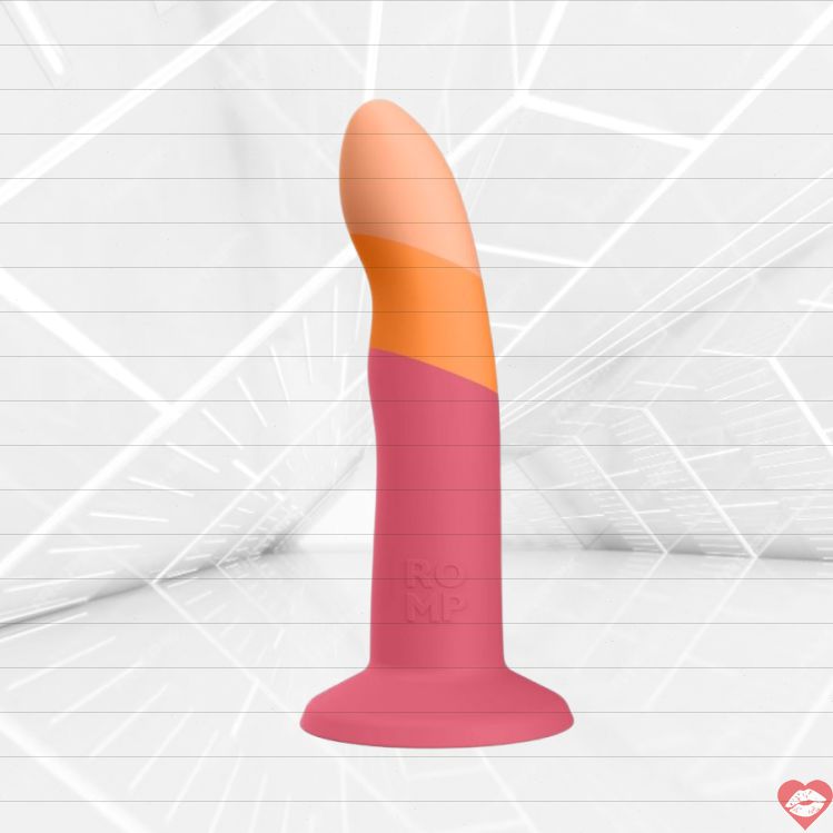 Romp Dizi Dildo Đỏ 18cm Mềm Mịn Đỉnh Cao Khoái Lạc 